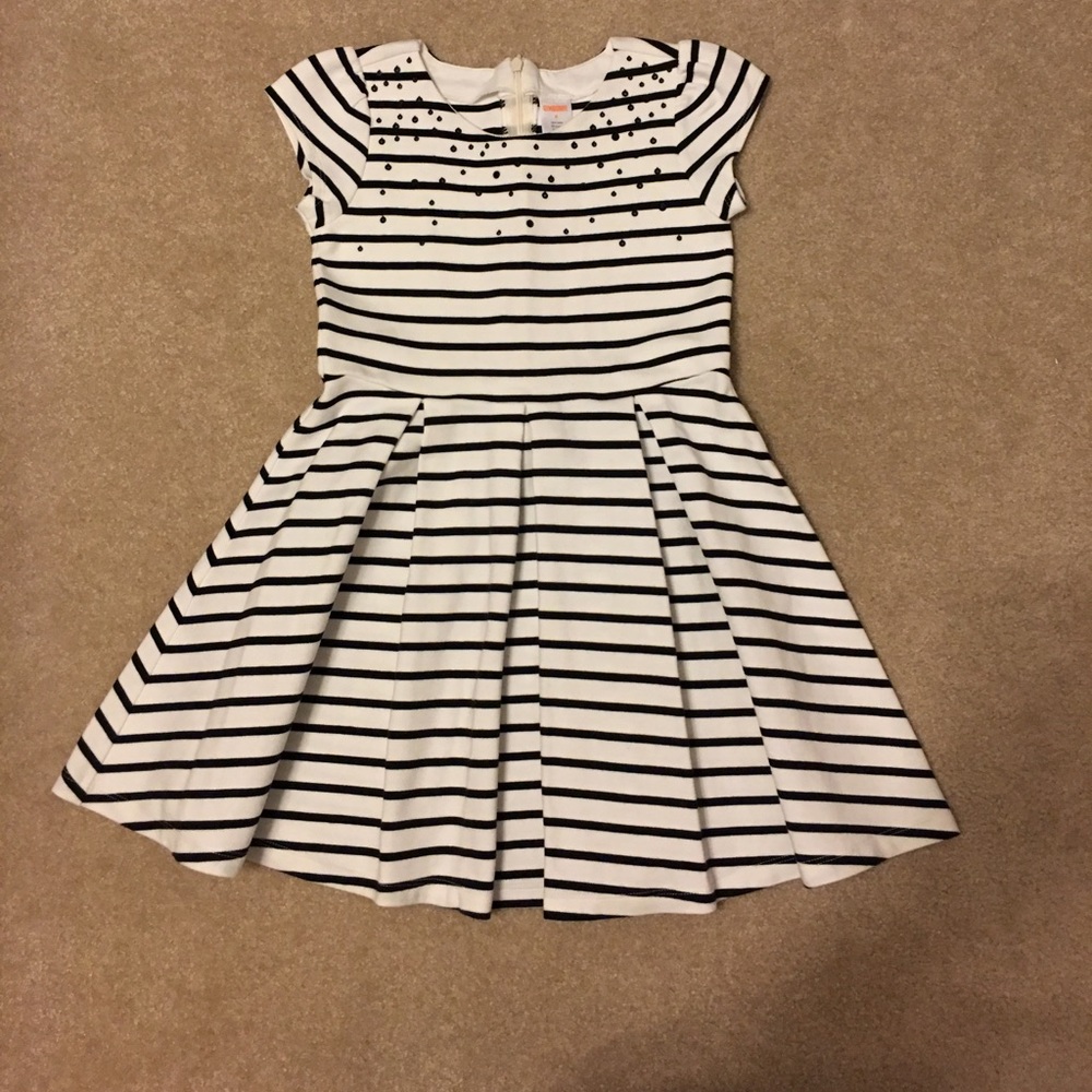 Gymboree Black and White Dress size 8
